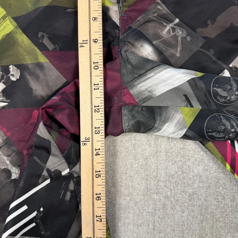 Tony Hawk Board Shorts Men 36 Multicolor Skateboard Skull Graphic Cargo Swim